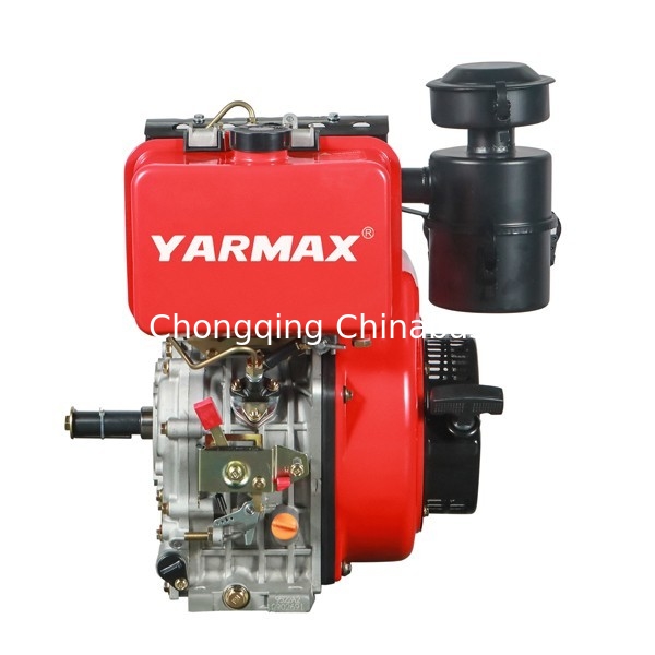 Gekoelde de Dieselmotor Enige Cilinder 4 van 11HP 8.1kW Lucht Slag192f Dieselmotor