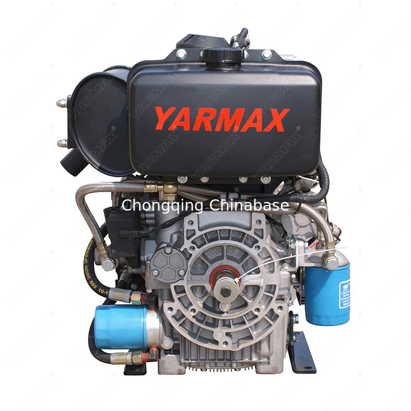 YARMAX dubbele cilinder dieselmotor 292 19.7HP 14.5kW 4-takt geluidsarm