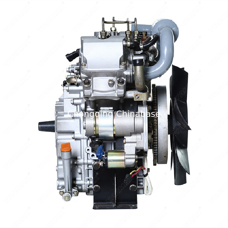 Watergekoelde dieselmotor 2V80 17.6HP 13.0kW V Twin 4-takt Met geringe geluidssterkte