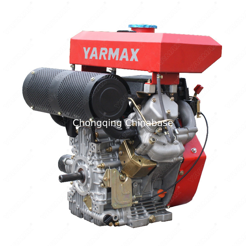 2V88 19HP Luchtgekoelde KAMA Dieselmotor 14kW Twee Cilinder V Twin 4 Takt Met geringe geluidssterkte