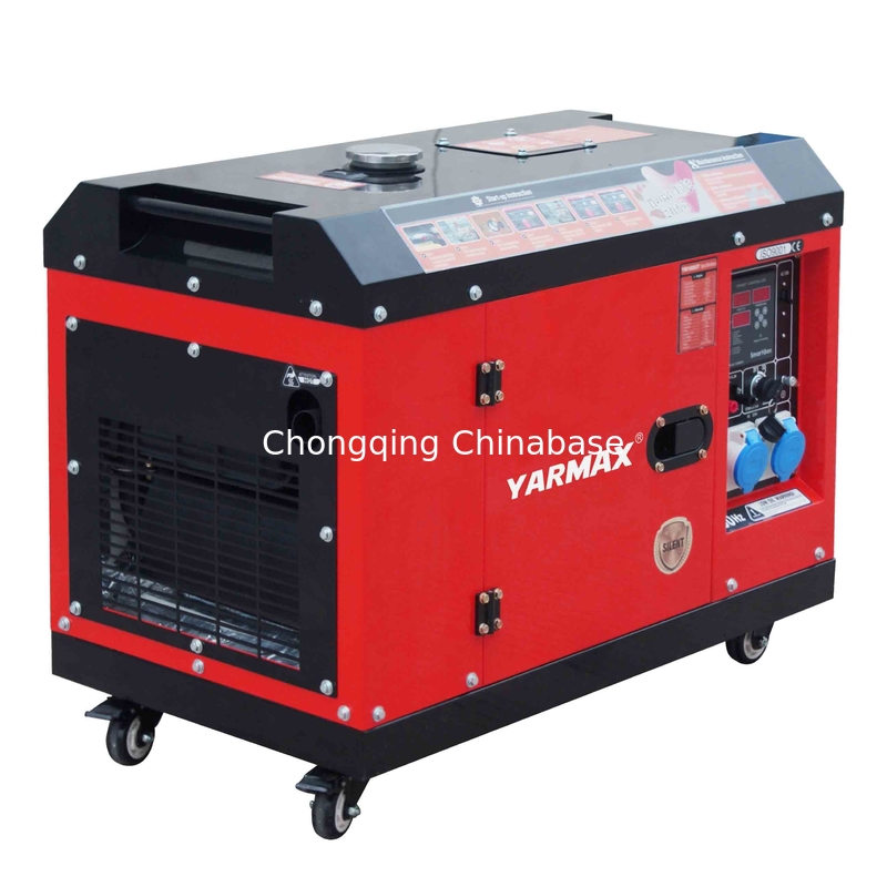 230V 11.3A DC 12V 8.3A 3kW 2.5kW stille type dieselgenerator YM3700T