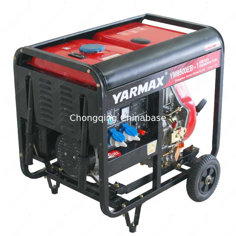 50-180A diesel lasgenerator met AVR YM8700 5.5KW 25A 25-30V